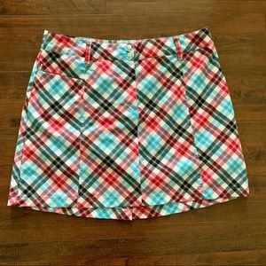 Slazenger plaid Athletic/golf skirt. Like new!